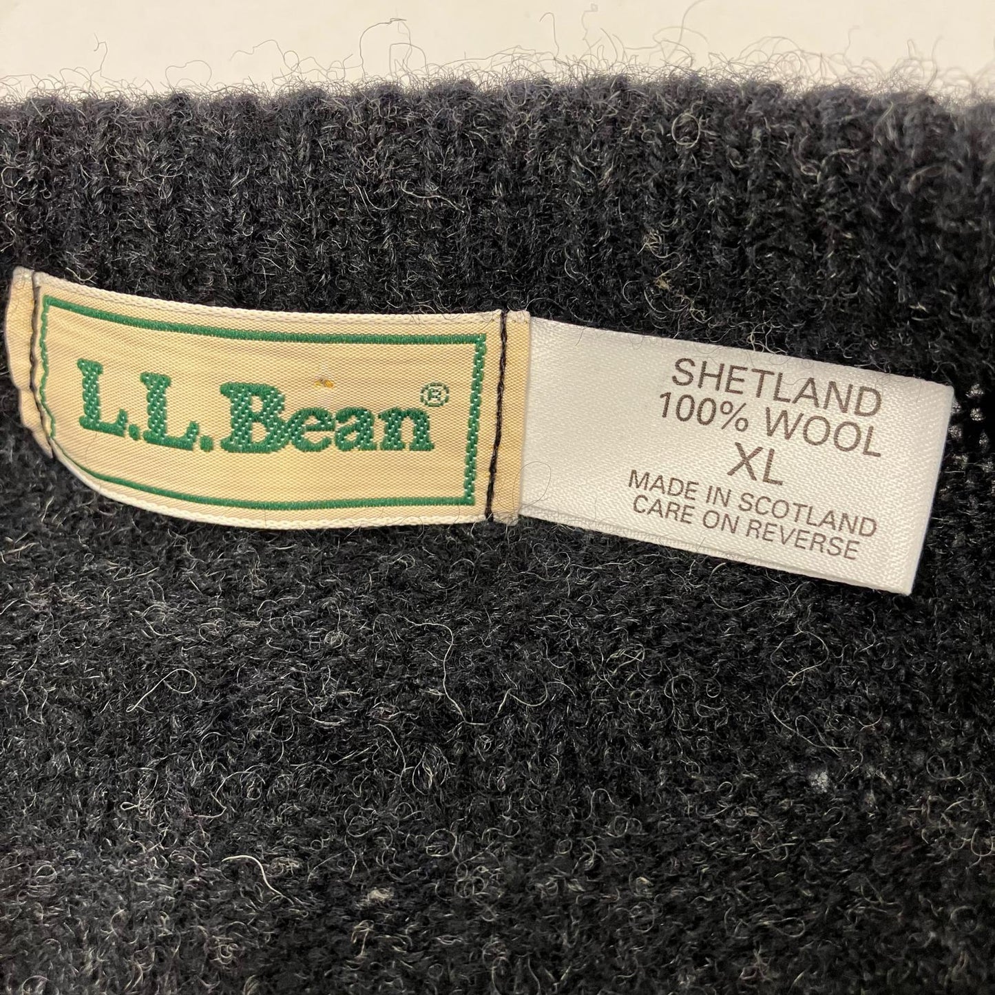 L.L.Bean | エルエルビーン ノルディック柄ニット ニット ブラック サイズ：XL【イオン広店】