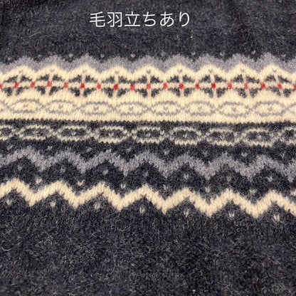L.L.Bean | エルエルビーン ノルディック柄ニット ニット ブラック サイズ：XL【イオン広店】