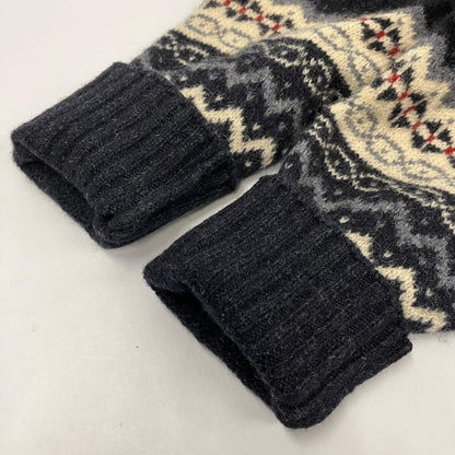 L.L.Bean | エルエルビーン ノルディック柄ニット ニット ブラック サイズ：XL【イオン広店】