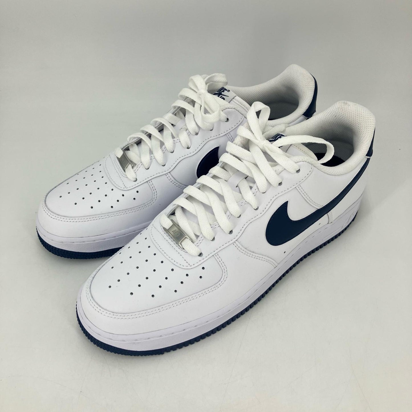 NIKE | ナイキ Nike Air Force 1 Low '07 'White/Navy' スニーカー FJ4146-104 ホワイト 30cm【イオン広店】