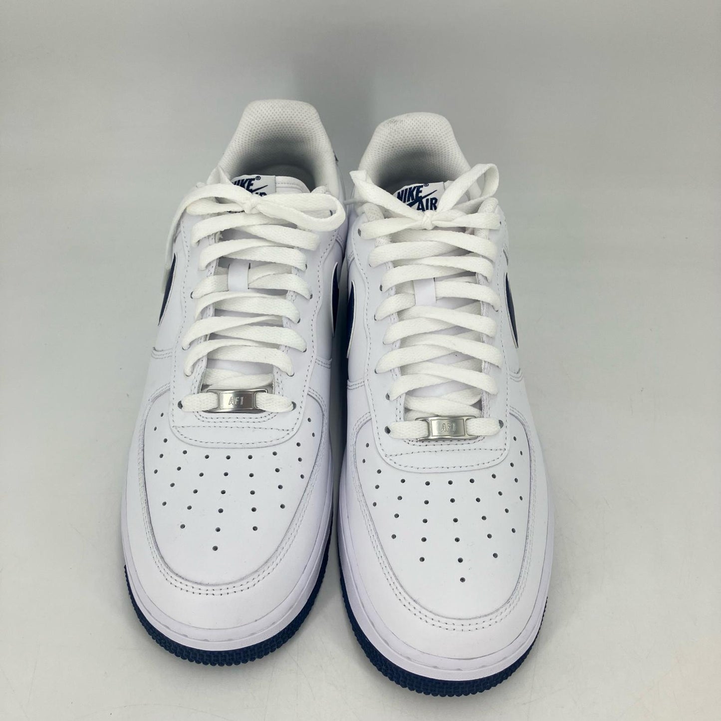 NIKE | ナイキ Nike Air Force 1 Low '07 'White/Navy' スニーカー FJ4146-104 ホワイト 30cm【イオン広店】