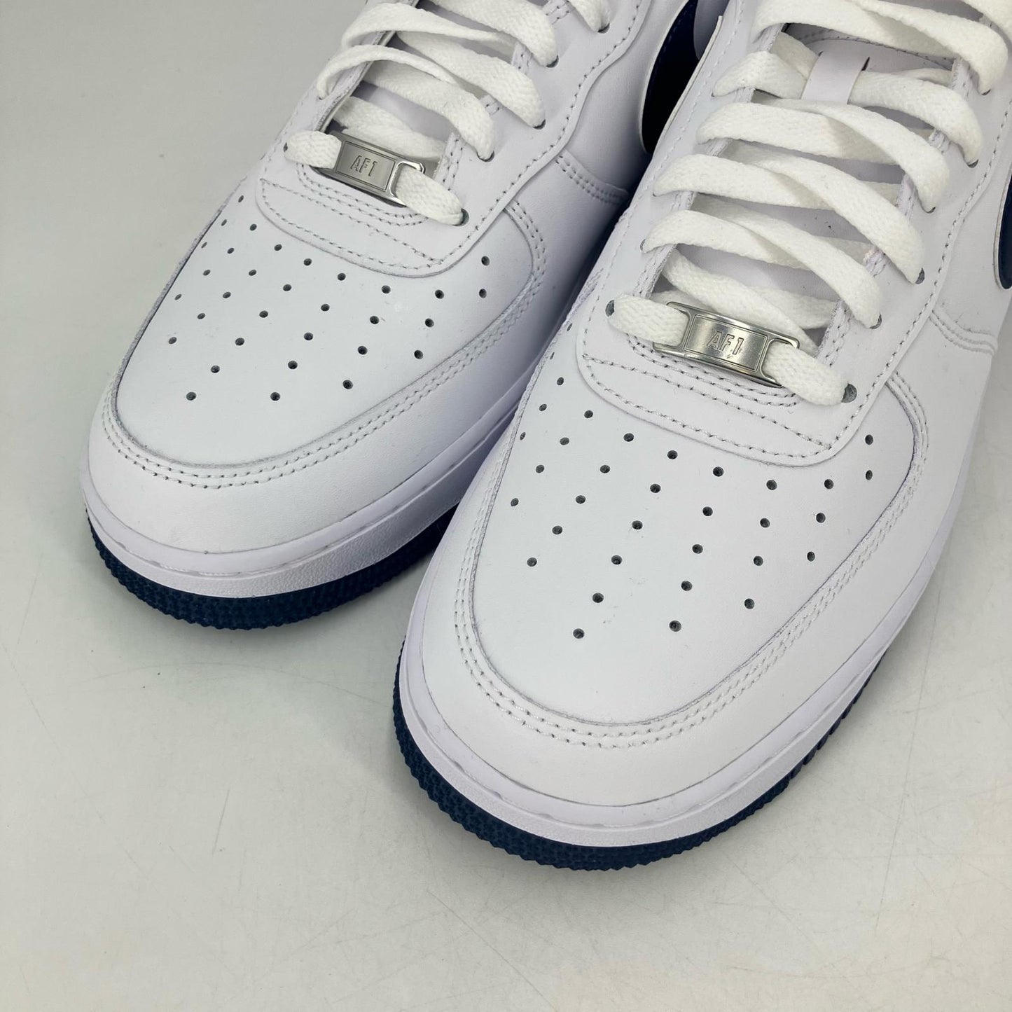 NIKE | ナイキ Nike Air Force 1 Low '07 'White/Navy' スニーカー FJ4146-104 ホワイト 30cm【イオン広店】
