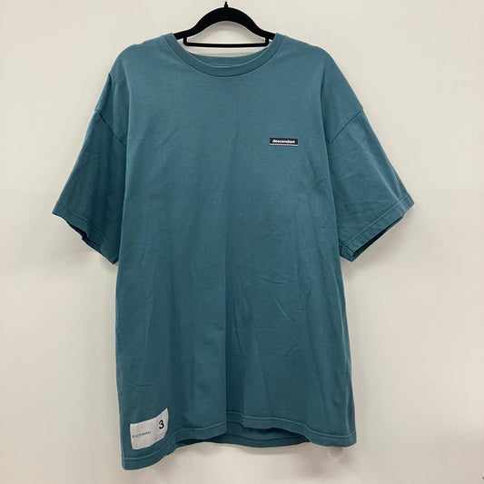 DESCENDANT | ディセンダント FLUKE UP Tee 半袖Ｔシャツ ブルー サイズ：3【イオン広店】