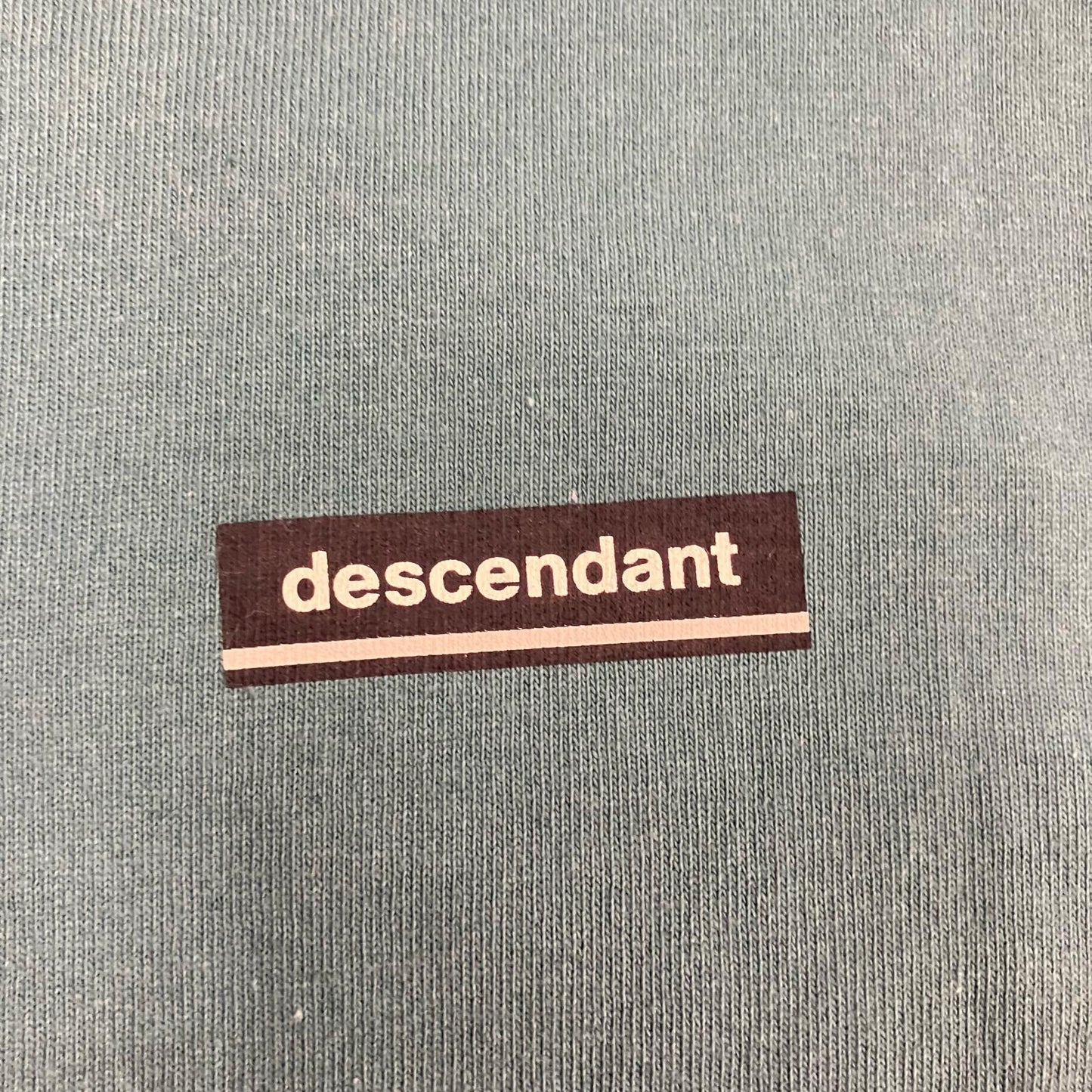 DESCENDANT | ディセンダント FLUKE UP Tee 半袖Ｔシャツ ブルー サイズ：3【イオン広店】