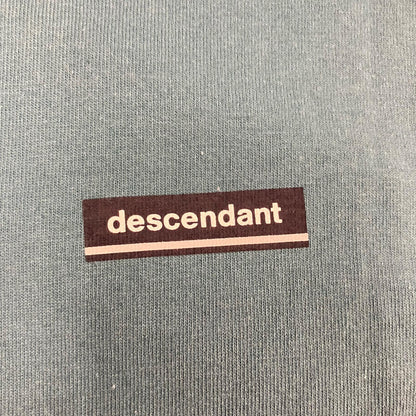 DESCENDANT | ディセンダント FLUKE UP Tee 半袖Ｔシャツ ブルー サイズ：3【イオン広店】