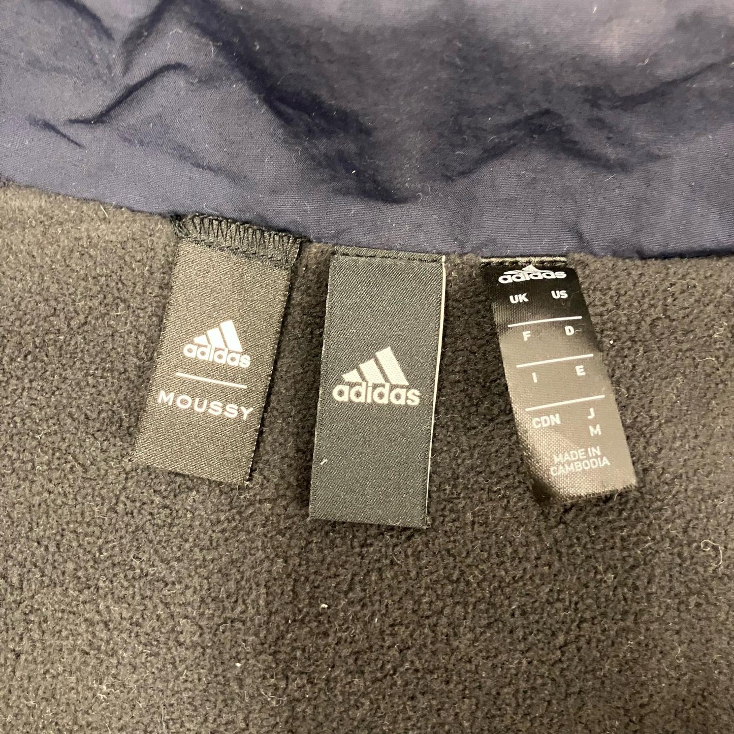 adidas | アディダス ×MOUSSY その他アウター ネイビー サイズ：M【イオン広店】