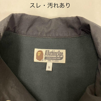 A BATHING APE | アベイシングエイプ その他アウター 001LJF701003X ブラック サイズ：S【イオン広店】