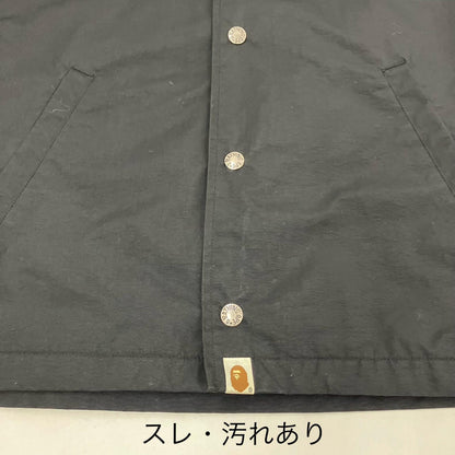 A BATHING APE | アベイシングエイプ その他アウター 001LJF701003X ブラック サイズ：S【イオン広店】