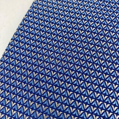 LOUIS VUITTON | ルイ・ヴィトン ネクタイ･ダイヤモンドブイ8CM ネクタイ M71200 ライトブルー【イオン広店】