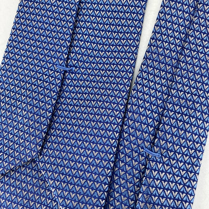 LOUIS VUITTON | ルイ・ヴィトン ネクタイ･ダイヤモンドブイ8CM ネクタイ M71200 ライトブルー【イオン広店】