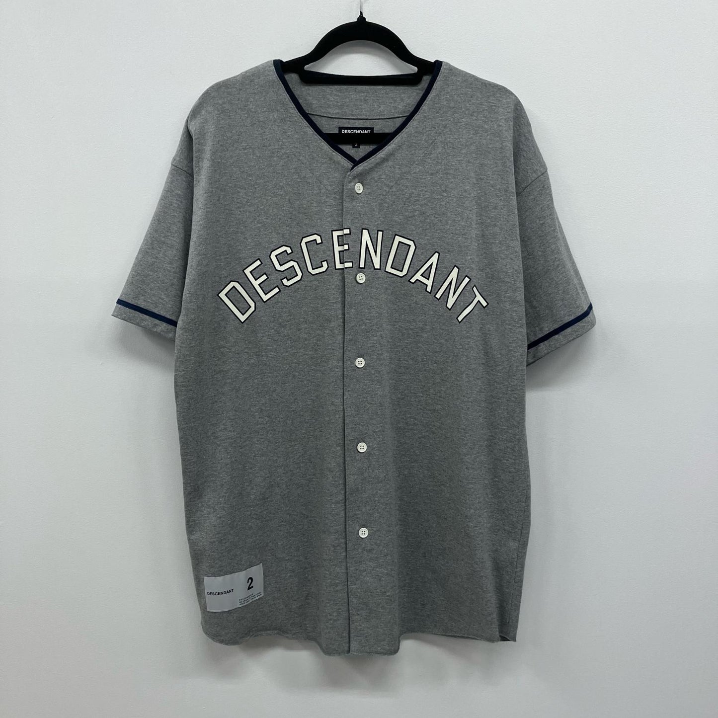 DESCENDANT | ディセンダント BEARS SS 半袖シャツ 221ATDS-CSM24 グレー サイズ：2【イオン広店】
