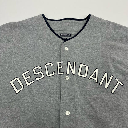 DESCENDANT | ディセンダント BEARS SS 半袖シャツ 221ATDS-CSM24 グレー サイズ：2【イオン広店】