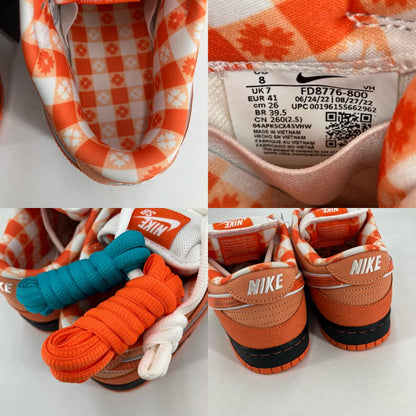 NIKE SB | ナイキエスビー Concepts × Nike SB Dunk Low SP スニーカー FD8776-800 オレンジ 26cm【イオン広店】