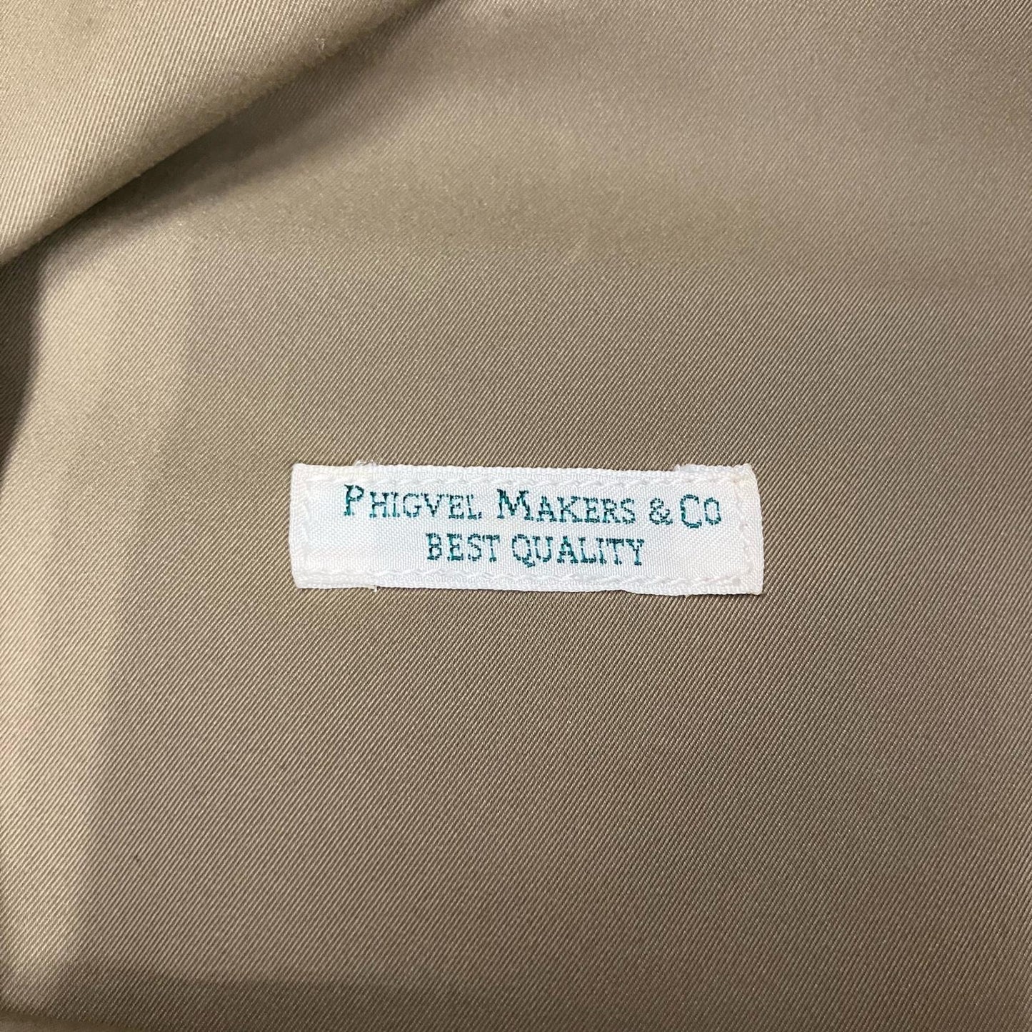 PHIGVEL | フィグベル NAVAL SMOCK その他トップス PMAG-SJ03 カーキ サイズ：1【イオン広店】