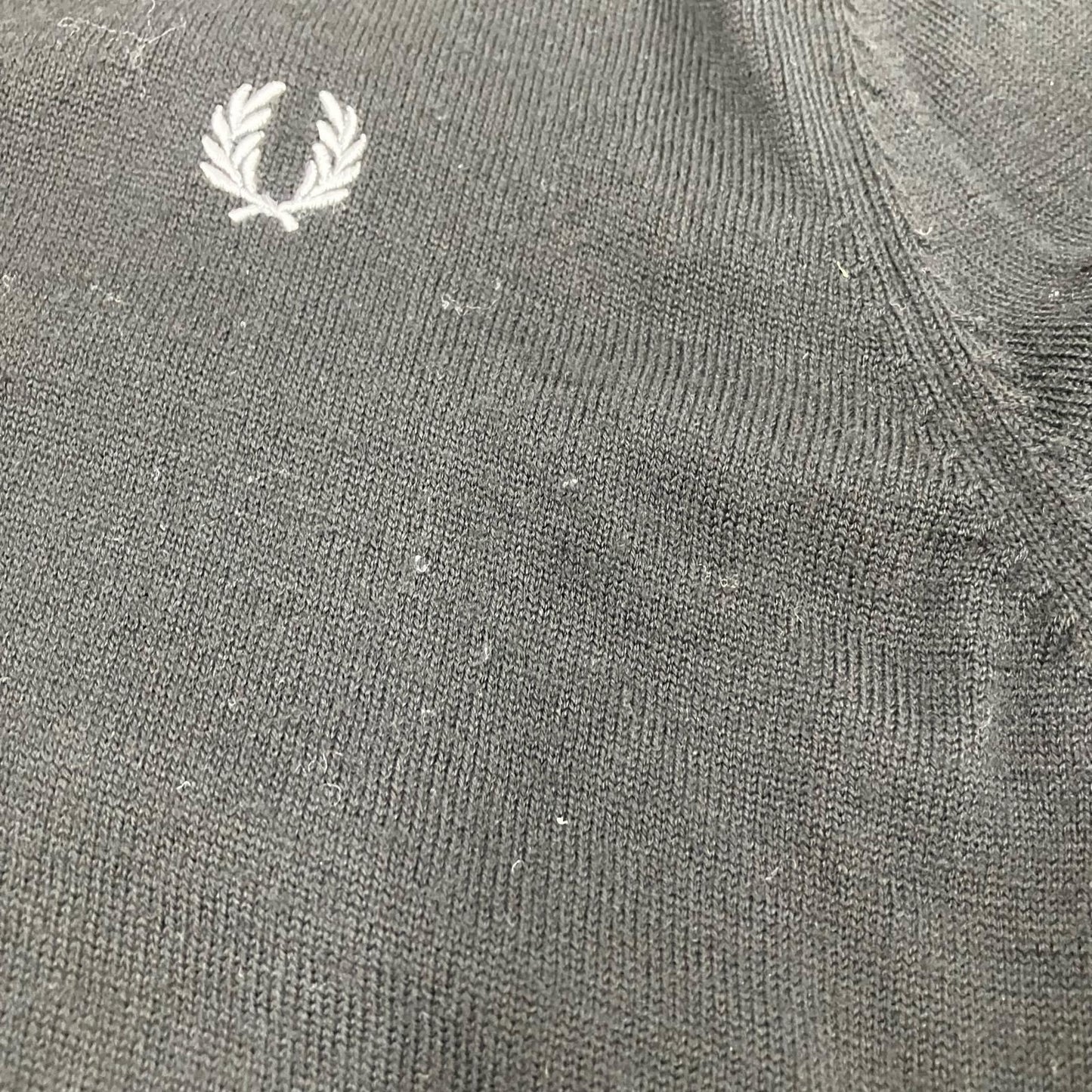 FRED PERRY | フレッドペリー ニット ブラック サイズ：M【イオン広店】
