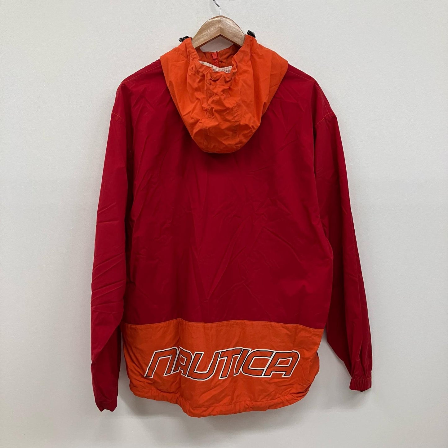 NAUTICA | ノーティカ ナイロンジャケット レッド サイズ：L【イオン広店】
