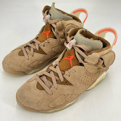 NIKE AIR JORDAN | ナイキ　エアー　ジョーダン Travis Scott × Nike Air Jordan 6 スニーカー DH0690-200 ブラウン 25.5cm【イオン広店】