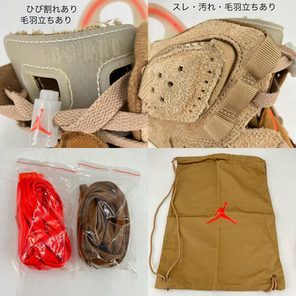 NIKE AIR JORDAN | ナイキ　エアー　ジョーダン Travis Scott × Nike Air Jordan 6 スニーカー DH0690-200 ブラウン 25.5cm【イオン広店】
