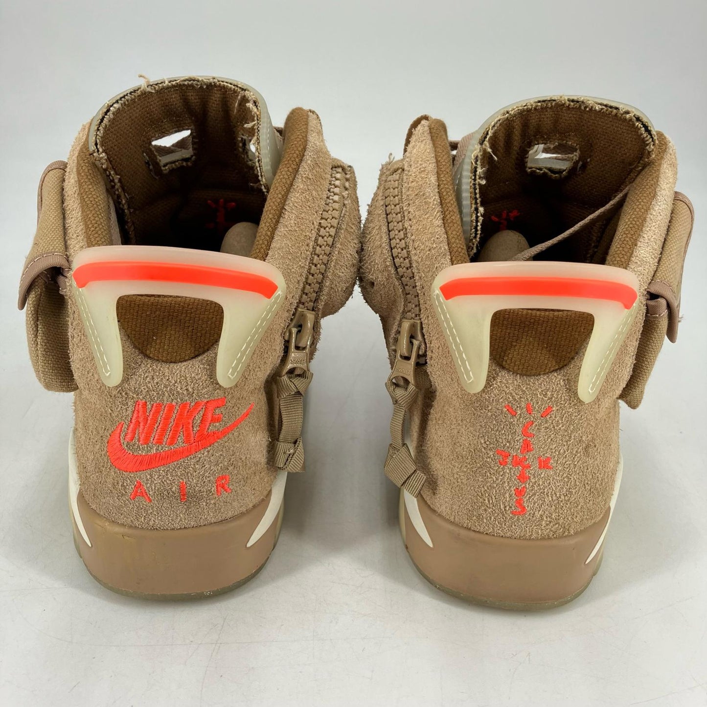NIKE AIR JORDAN | ナイキ　エアー　ジョーダン Travis Scott × Nike Air Jordan 6 スニーカー DH0690-200 ブラウン 25.5cm【イオン広店】