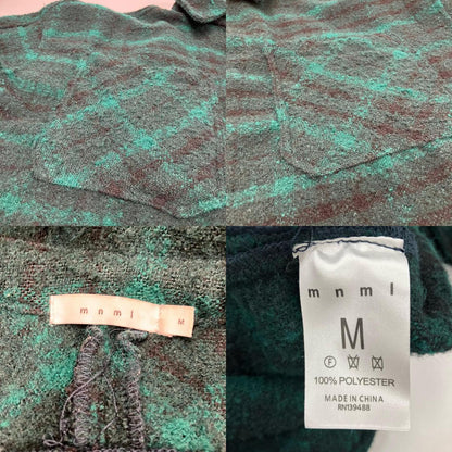 mnml | ミニマル 長袖シャツ グリーン サイズ：M【イオン広店】