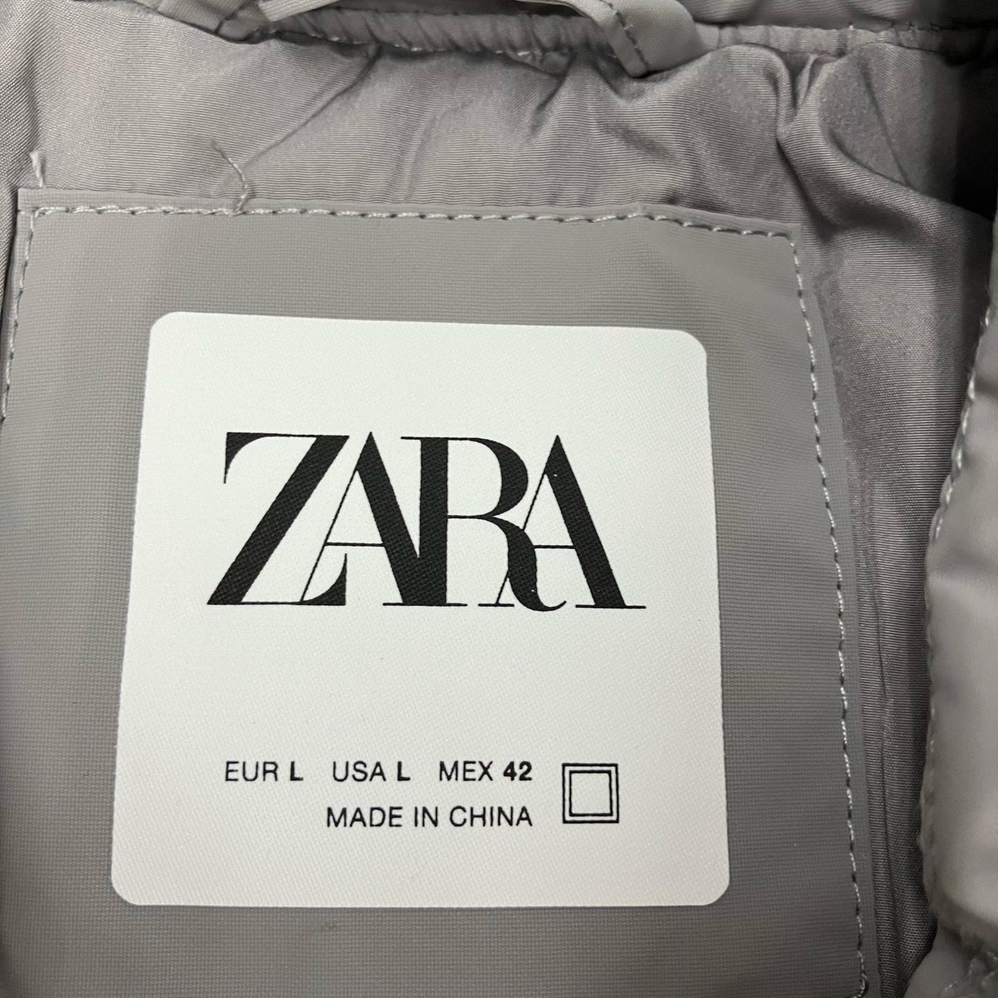 ZARA | ザラ その他アウター グレー サイズ：L【イオン広店】