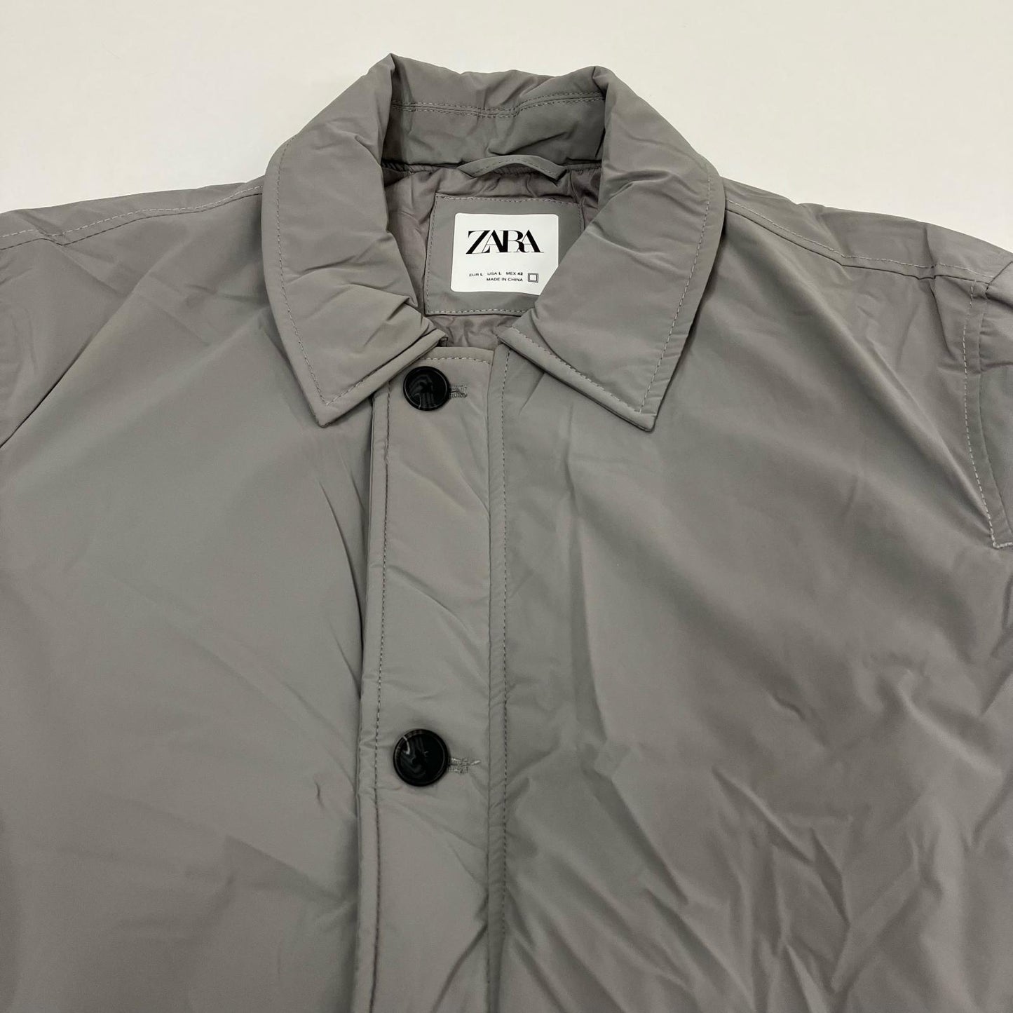 ZARA | ザラ その他アウター グレー サイズ：L【イオン広店】