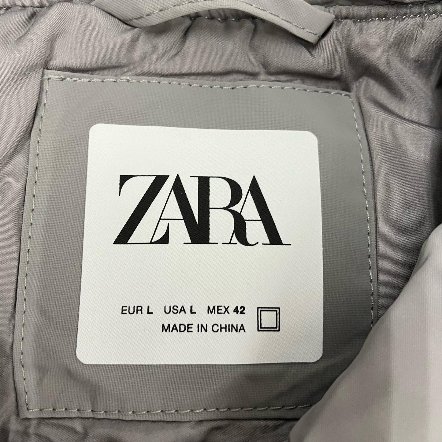 ZARA | ザラ その他アウター グレー サイズ：L【イオン広店】
