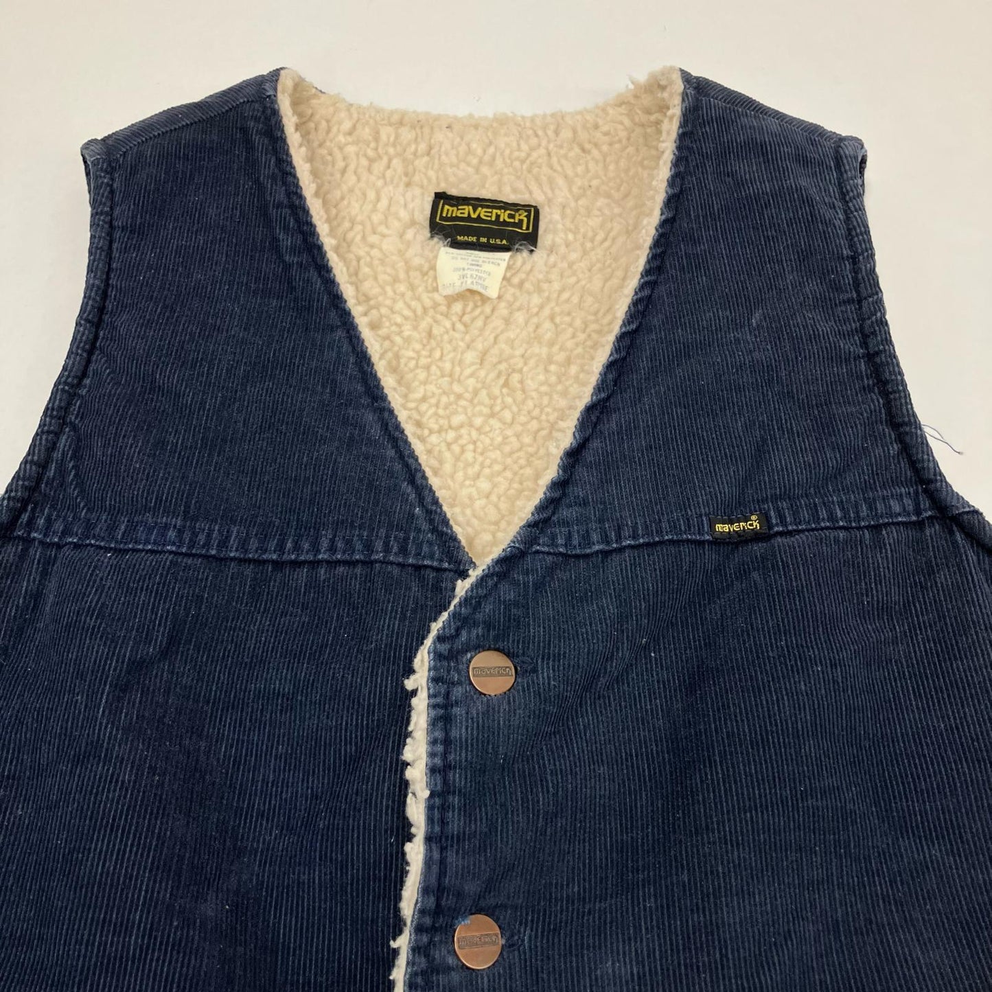 MARVERICK | マーベリック USA製 ベスト ネイビー サイズ：XL【イオン広店】