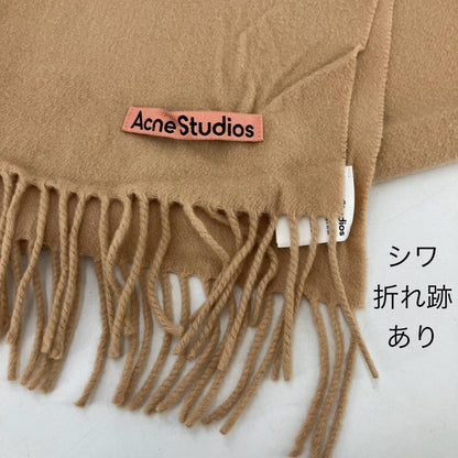 ACNE STUDIOS | アクネストゥディオズ マフラー ベージュ【イオン広店】