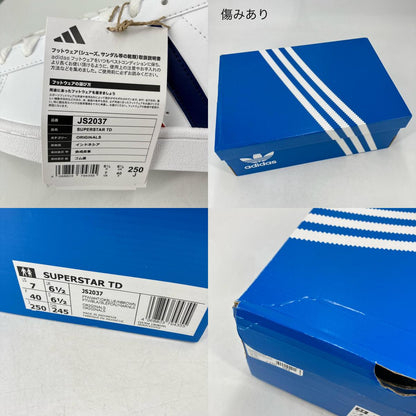 adidas Originals | アディダスオリジナルス SUPERSTAR TD スニーカー JS2037 ホワイト 25cm【イオン広店】
