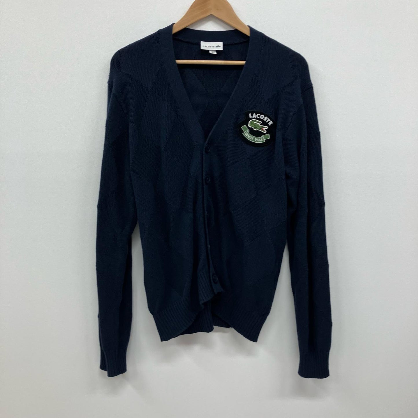 LACOSTE | ラコステ カーディガン ネイビー【イオン広店】