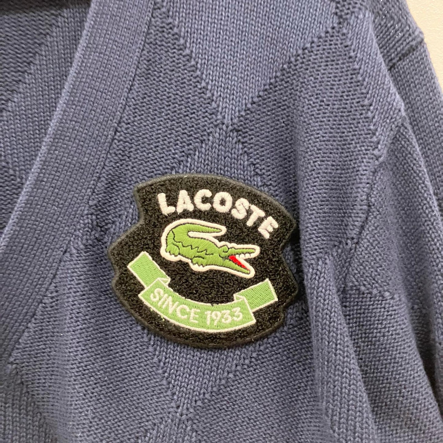 LACOSTE | ラコステ カーディガン ネイビー【イオン広店】