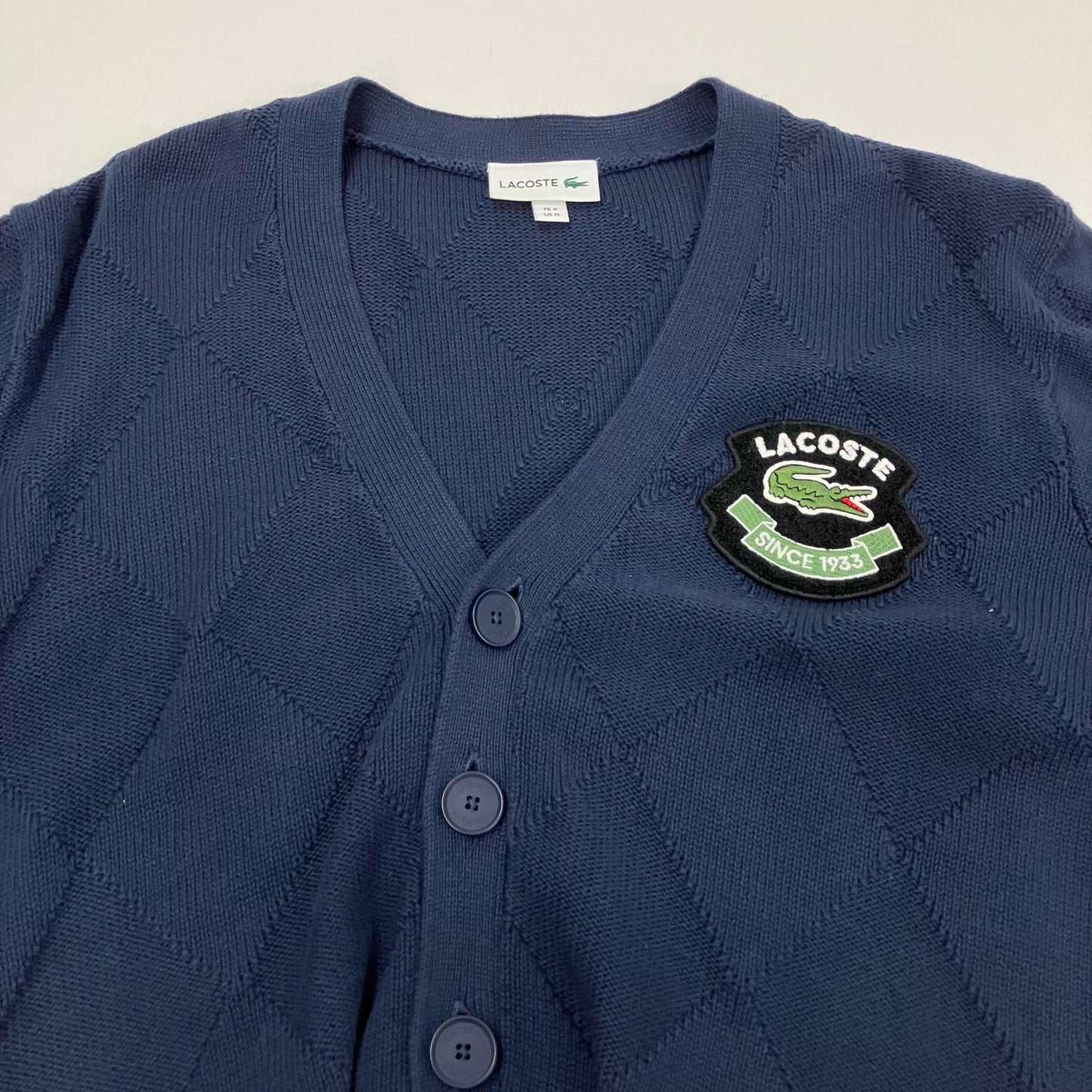 LACOSTE | ラコステ カーディガン ネイビー【イオン広店】