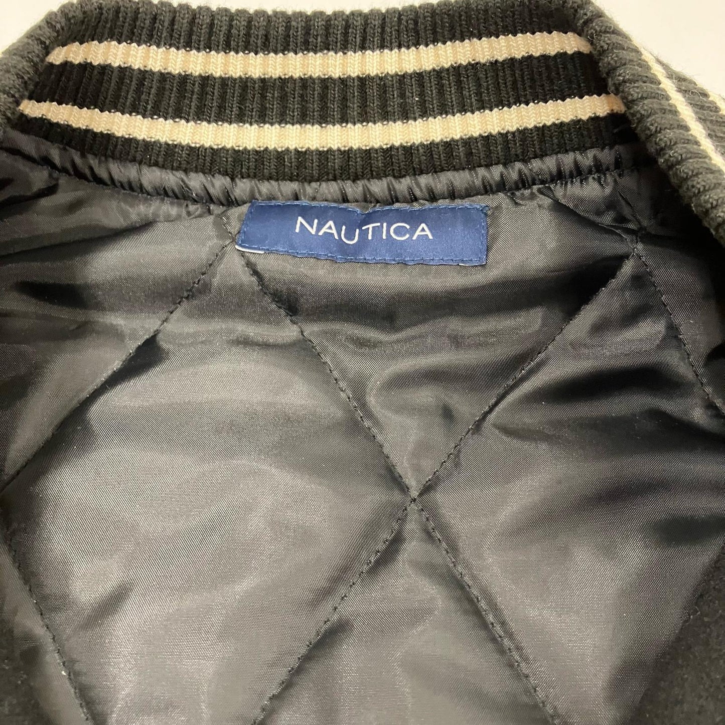 NAUTICA | ノーティカ スタジャン 243-1554 ブラック サイズ：XL【イオン広店】