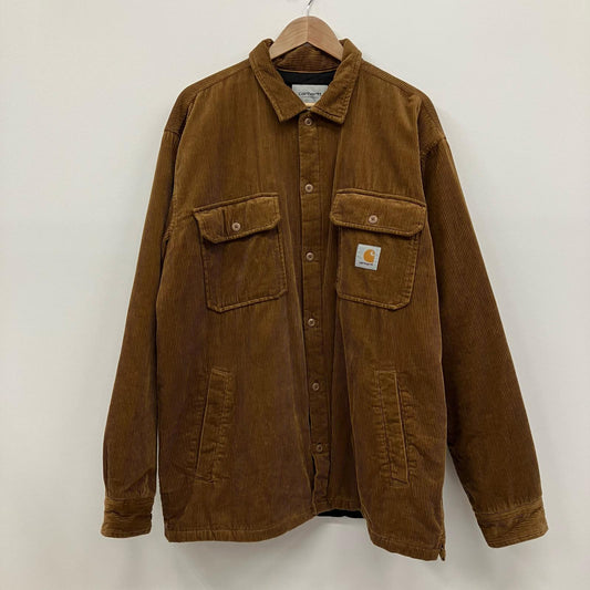Carhartt WIP | カーハートダブリューアイピー WHITSOME SHIRT JAC その他アウター ブラウン サイズ：XXL【イオン広店】