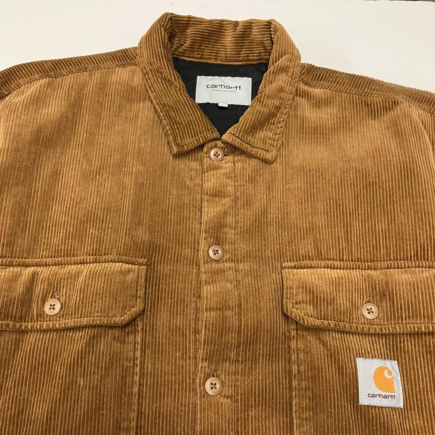 Carhartt WIP | カーハートダブリューアイピー WHITSOME SHIRT JAC その他アウター ブラウン サイズ：XXL【イオン広店】