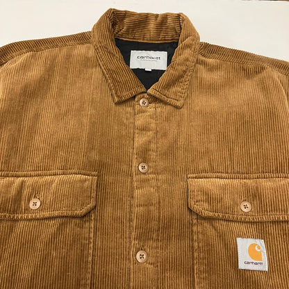 Carhartt WIP | カーハートダブリューアイピー WHITSOME SHIRT JAC その他アウター ブラウン サイズ：XXL【イオン広店】