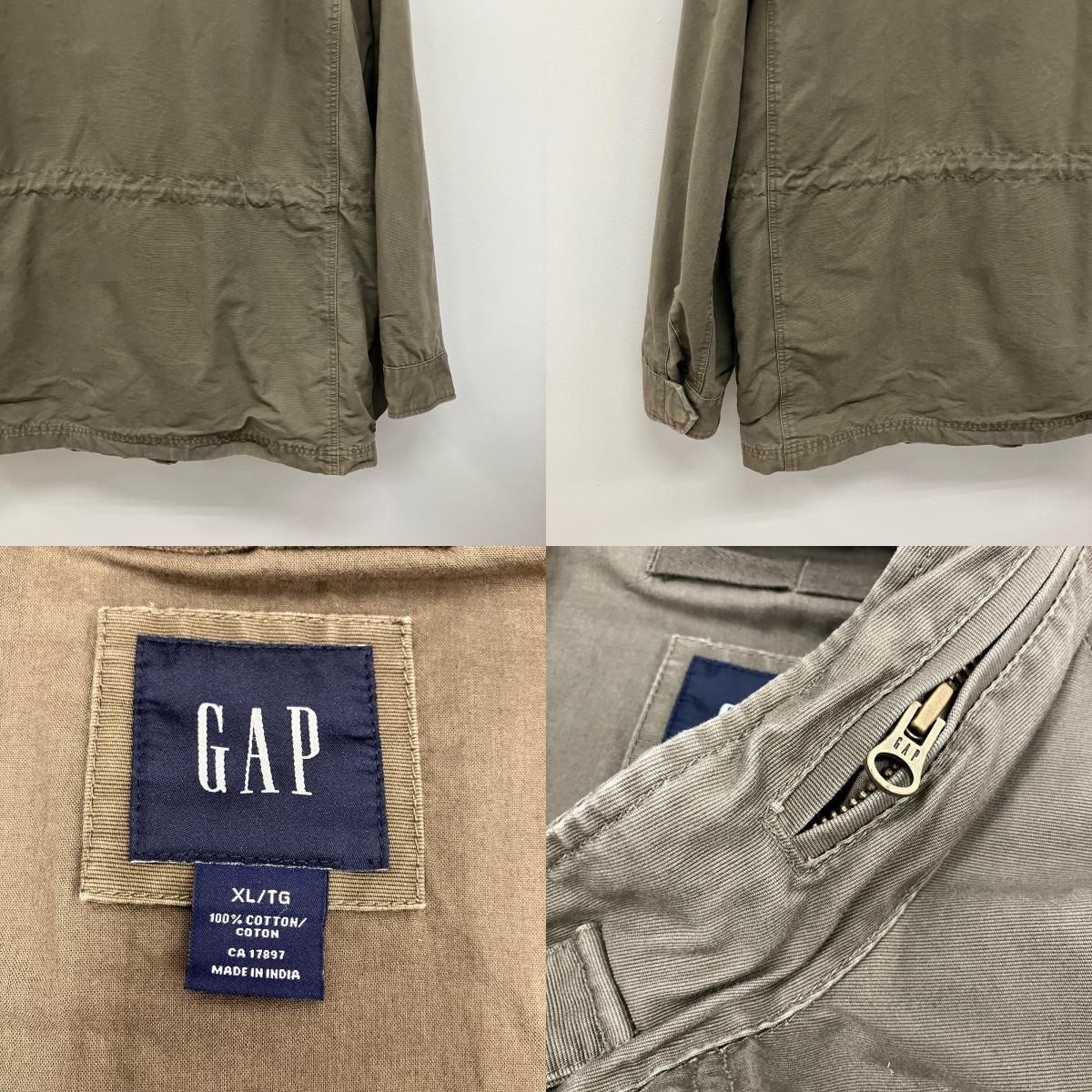 GAP | ギャップ OLD GAP ミリタリージャケット カーキ サイズ：XL【イオン広店】