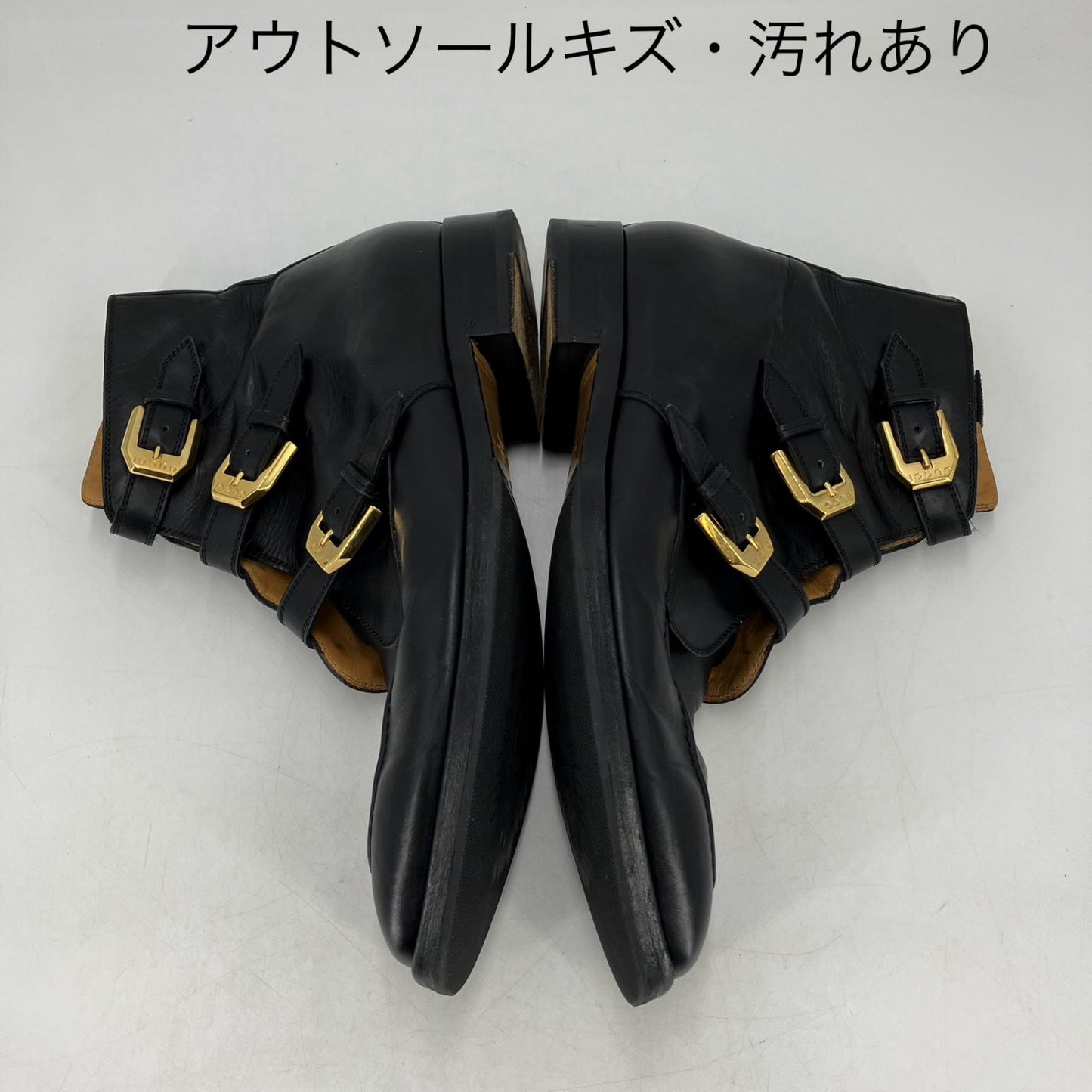 GUCCI | グッチ ブーツ 643623 ブラック【イオン広店】