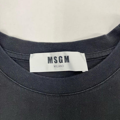 MSGM | エムエスジーエム 半袖Ｔシャツ 2240MM67 ブラック サイズ：L【イオン広店】
