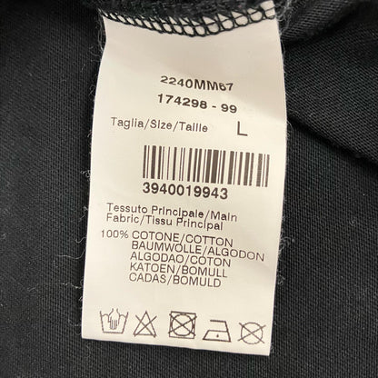 MSGM | エムエスジーエム 半袖Ｔシャツ 2240MM67 ブラック サイズ：L【イオン広店】