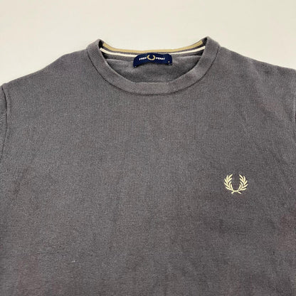 FRED PERRY | フレッドペリー CLASSIC CREW NECK JUMPER ニット K9601 グレー サイズ：S【イオン広店】