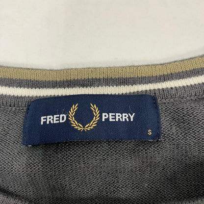 FRED PERRY | フレッドペリー CLASSIC CREW NECK JUMPER ニット K9601 グレー サイズ：S【イオン広店】