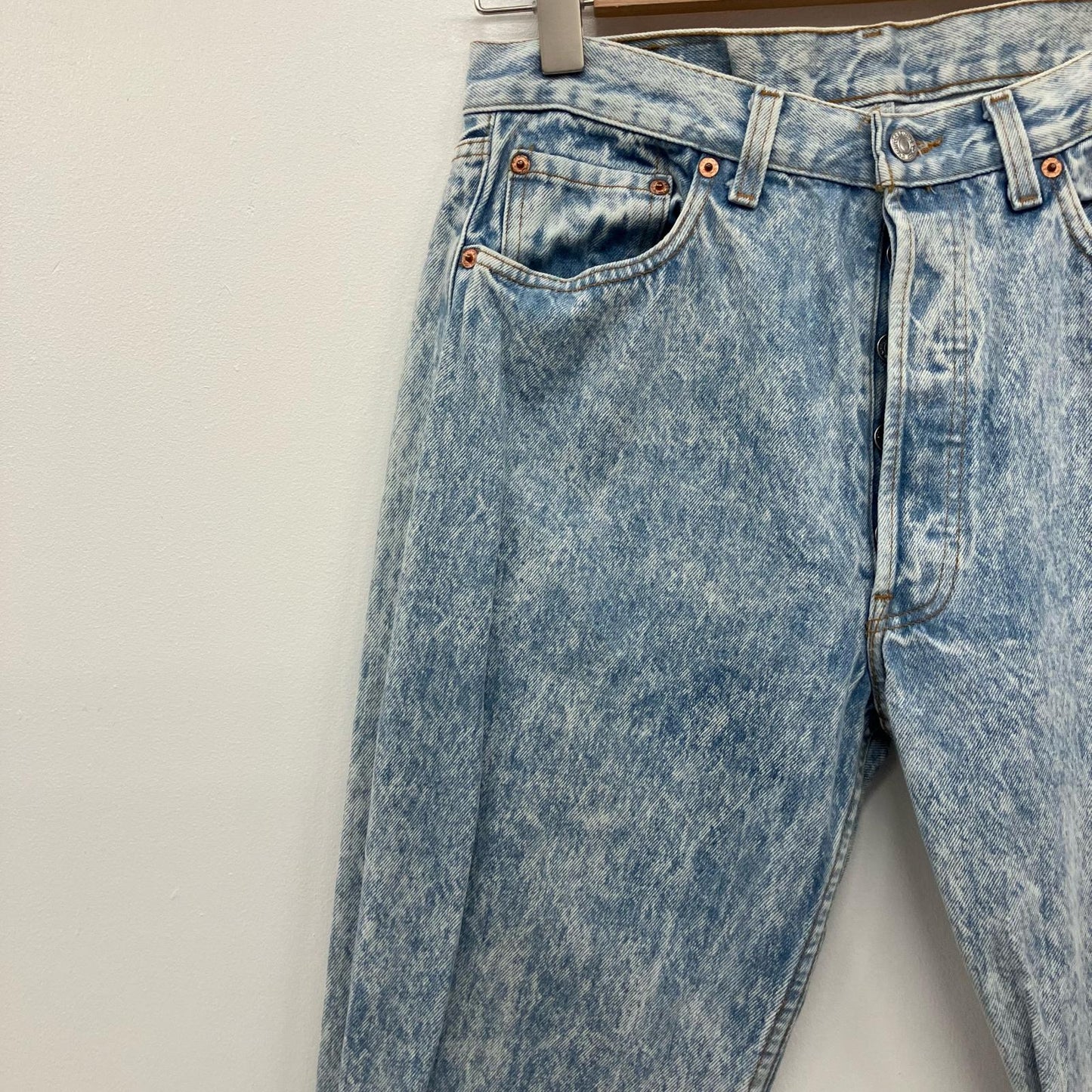 Levi's | リーバイス 501 ケミカルウォッシュデニム デニムパンツ ライトブルー【イオン広店】