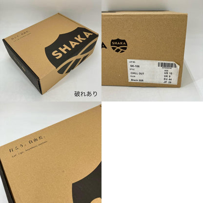 SHAKA | シャカ CHILL OUT サンダル SK-106 ブラック 28cm【イオン広店】