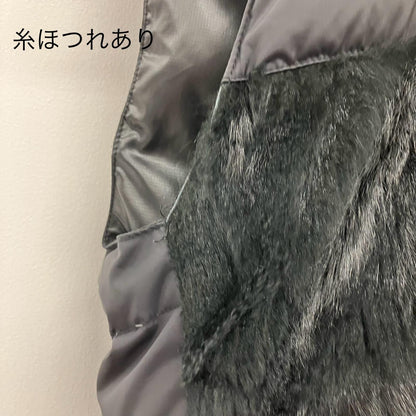 FEMME FATELE ダウンベスト F125-10020 ブラック サイズ：1【イオン広店】