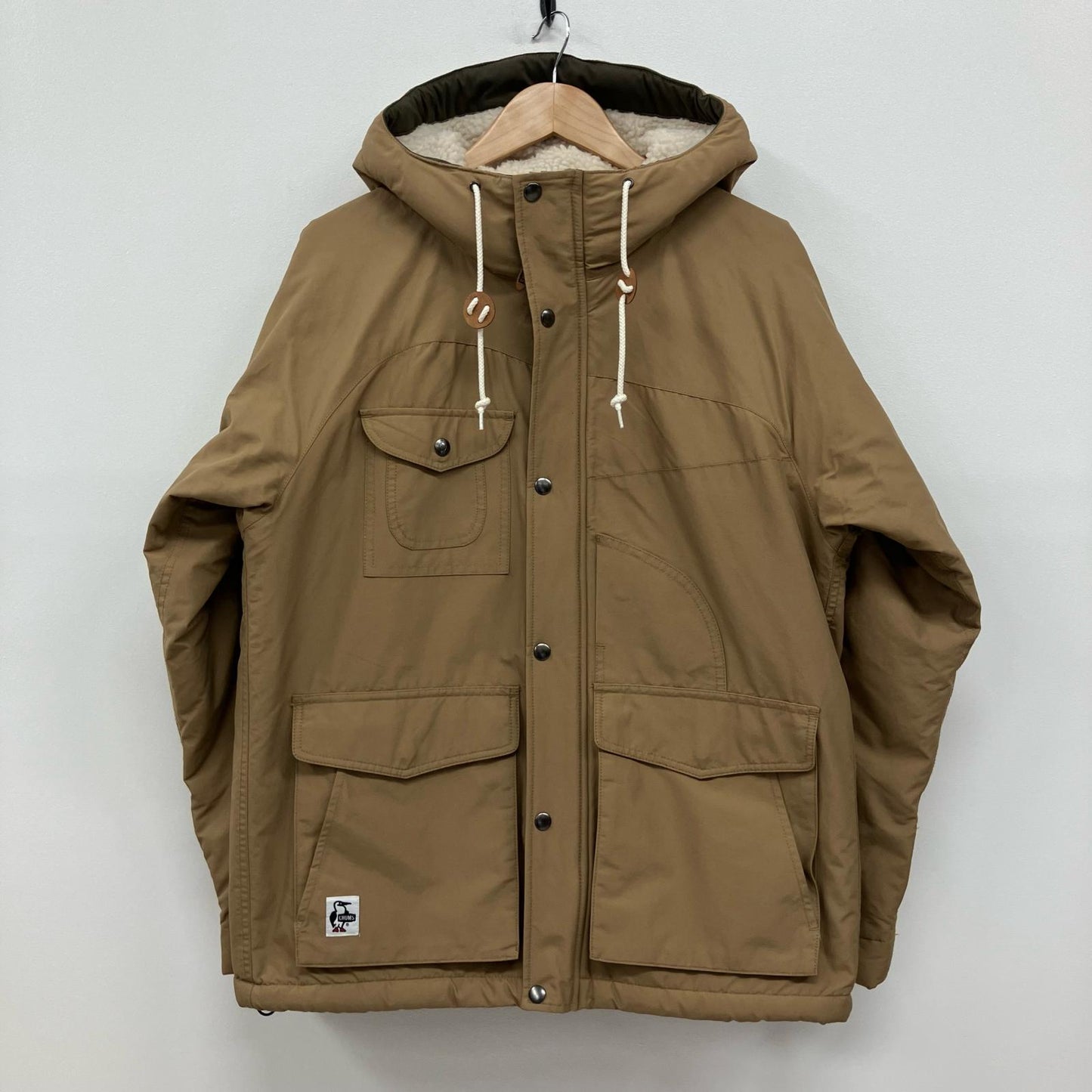 CHUMS | チャムス CAMPING BOA PARKA マウンテンパーカー CH04-1384 ベージュ サイズ：M【イオン広店】