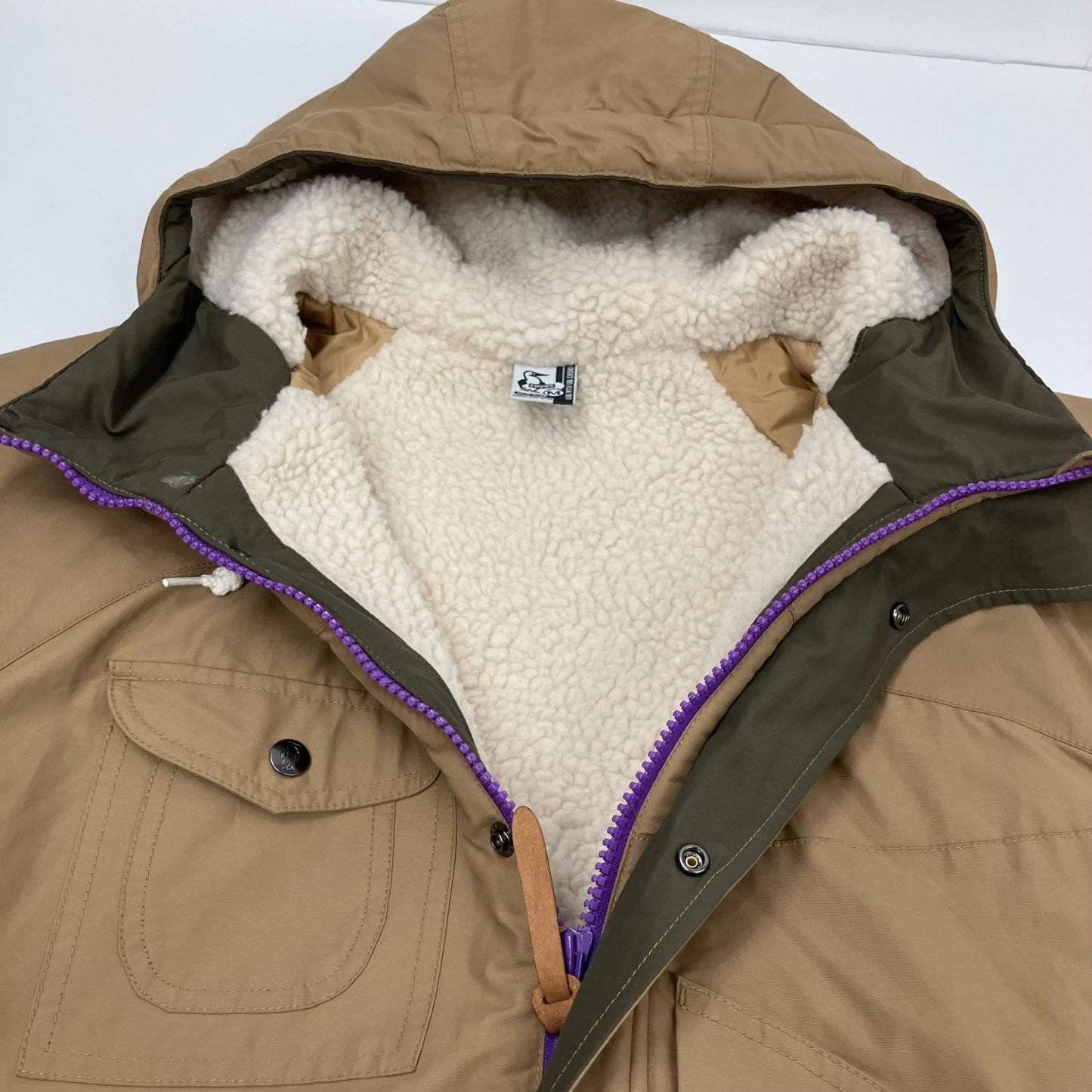 CHUMS | チャムス CAMPING BOA PARKA マウンテンパーカー CH04-1384 ベージュ サイズ：M【イオン広店】