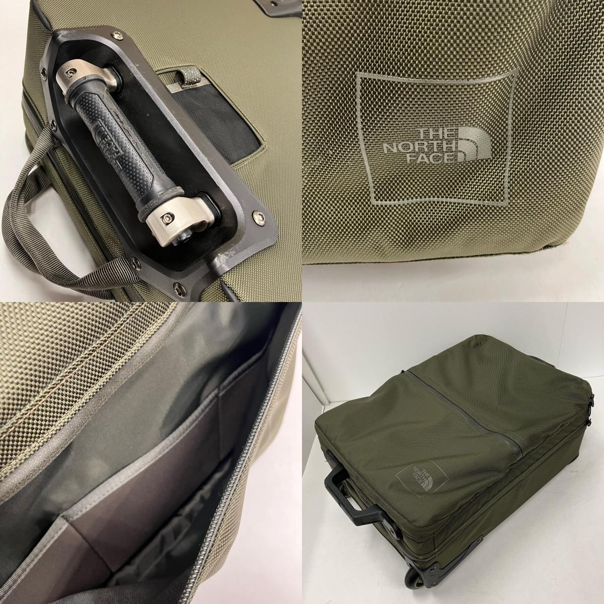 THE NORTH FACE | ザ・ノースフェイス SHUTTLE ROLLER キャリーバッグ NM81360 カーキ【イオン広店】