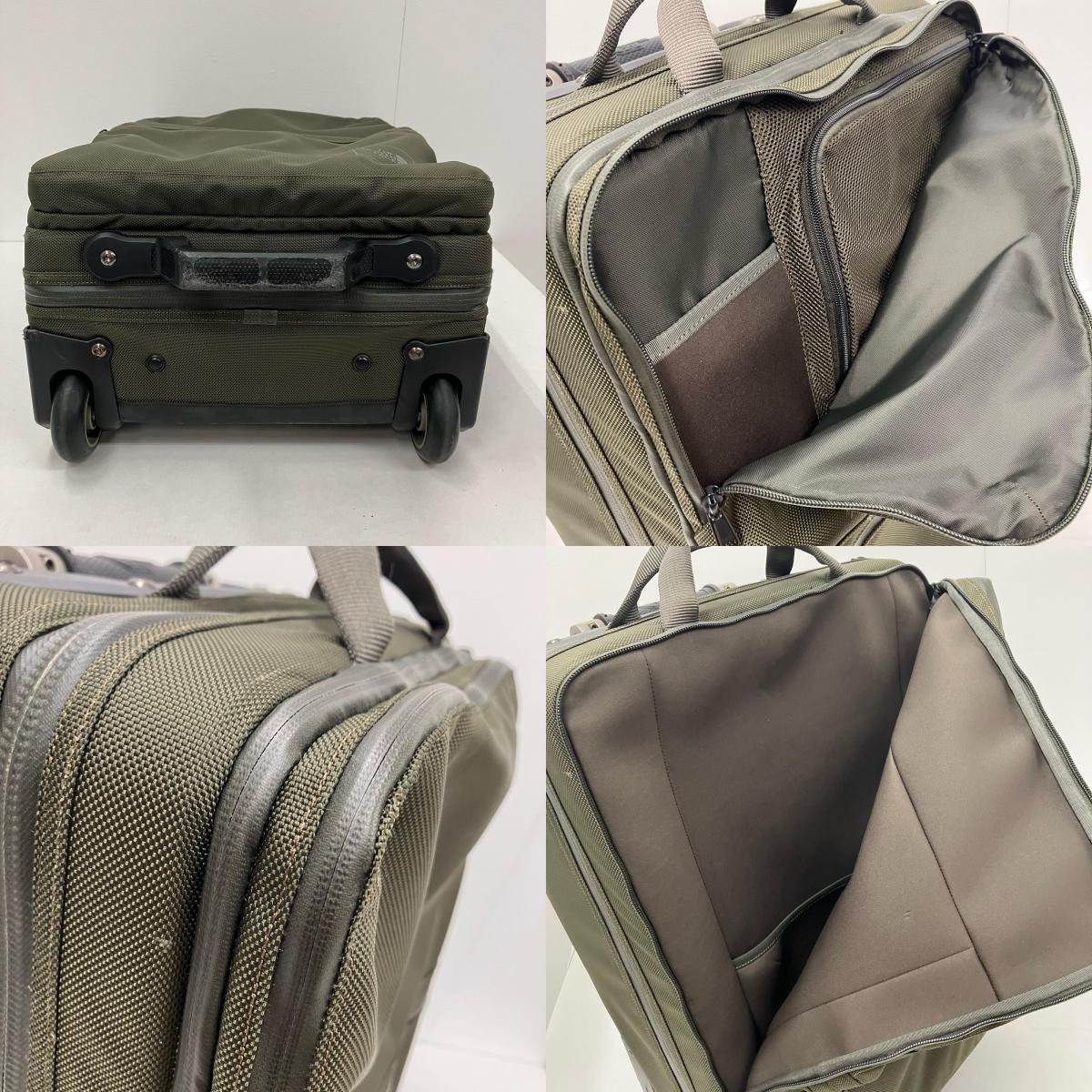 THE NORTH FACE | ザ・ノースフェイス SHUTTLE ROLLER キャリーバッグ NM81360 カーキ【イオン広店】
